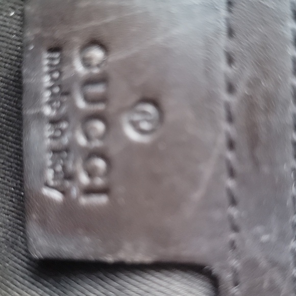 GUCCI Horsebit Cancas Shoulder Bag - Picture 6 of 7